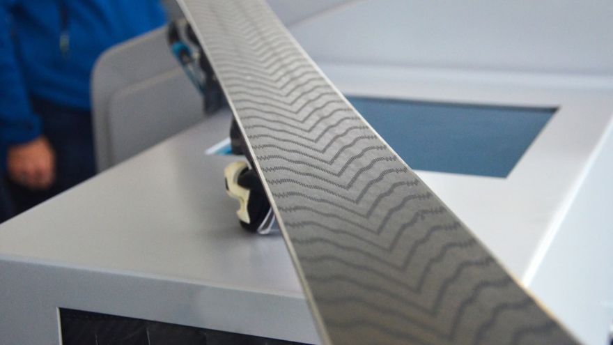 3D Struktur für Skibelag Individuell